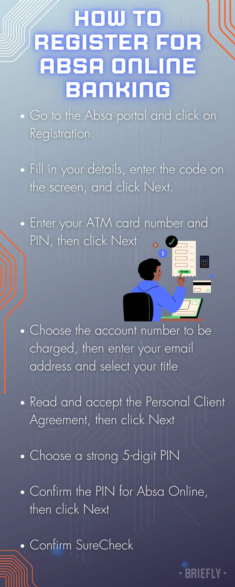How to register for Absa online banking