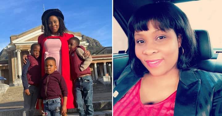 Mom of three boys bags PhD from UCT