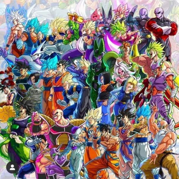 dragon ball z all villains