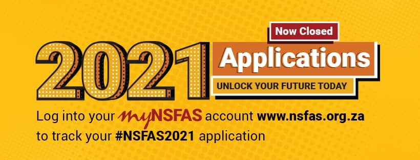 NSFAS requirements for 2021
