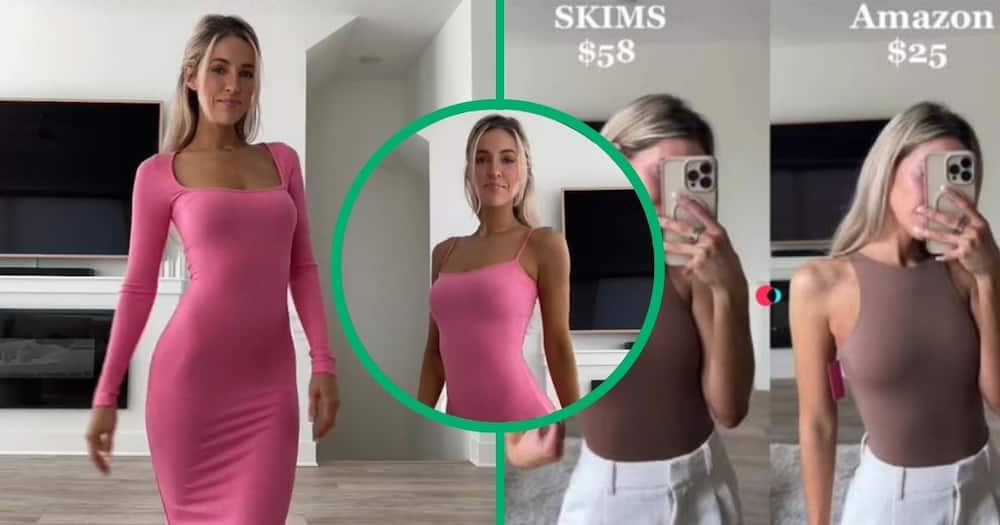 Woman Shares Skims Dupes From  at Half the Price in TikTok Video With  3.9M Views, Peeps Not Convinced 