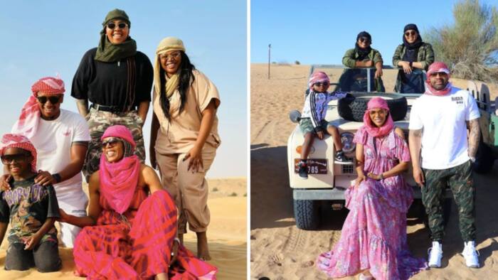 Connie Ferguson and family's Dubai trip reminds SA of star's final vacation with late husband Shona Ferguson