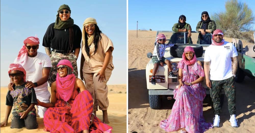 Connie Ferguson's Dubai vacation