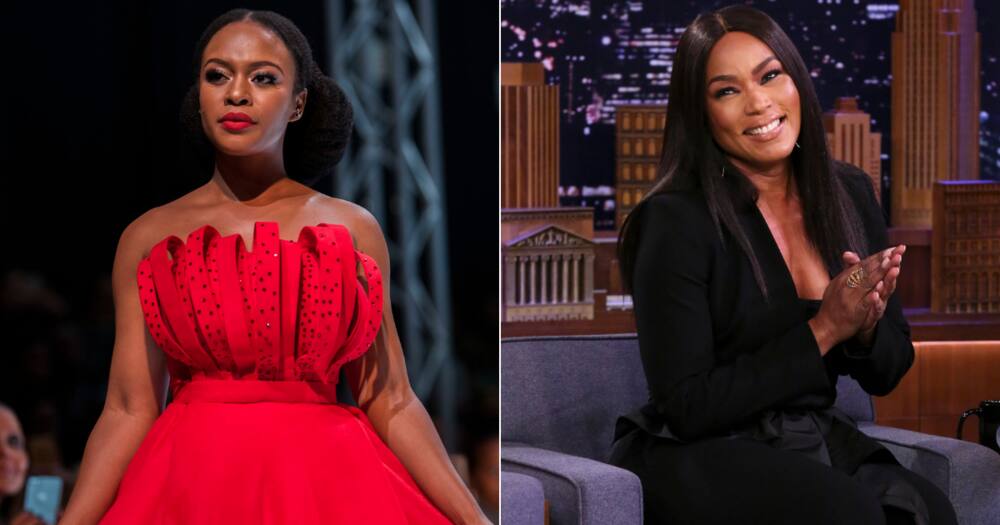 Stellar: Nomzamo Mbatha meets Queen of Wakanda, Angela Bassett