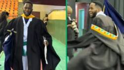 UKZN graduate does Zion dance while barefoot at graduation ceremony, TikTok video gets 1.1m views