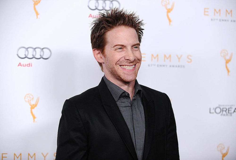 Actor Seth Green at Pacific Design Center.