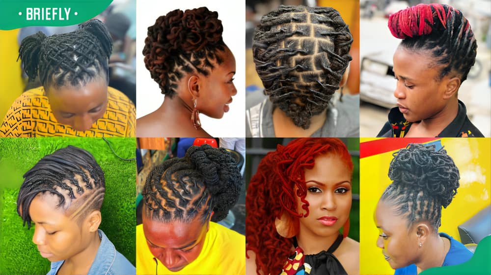 Loc Styles For Women | Medium & Long | Dreads By Loxurious Roots - YouTube