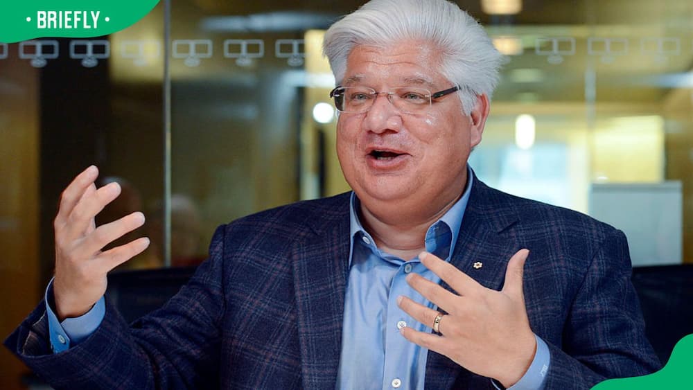 Mike Lazaridis during an interview in 2013