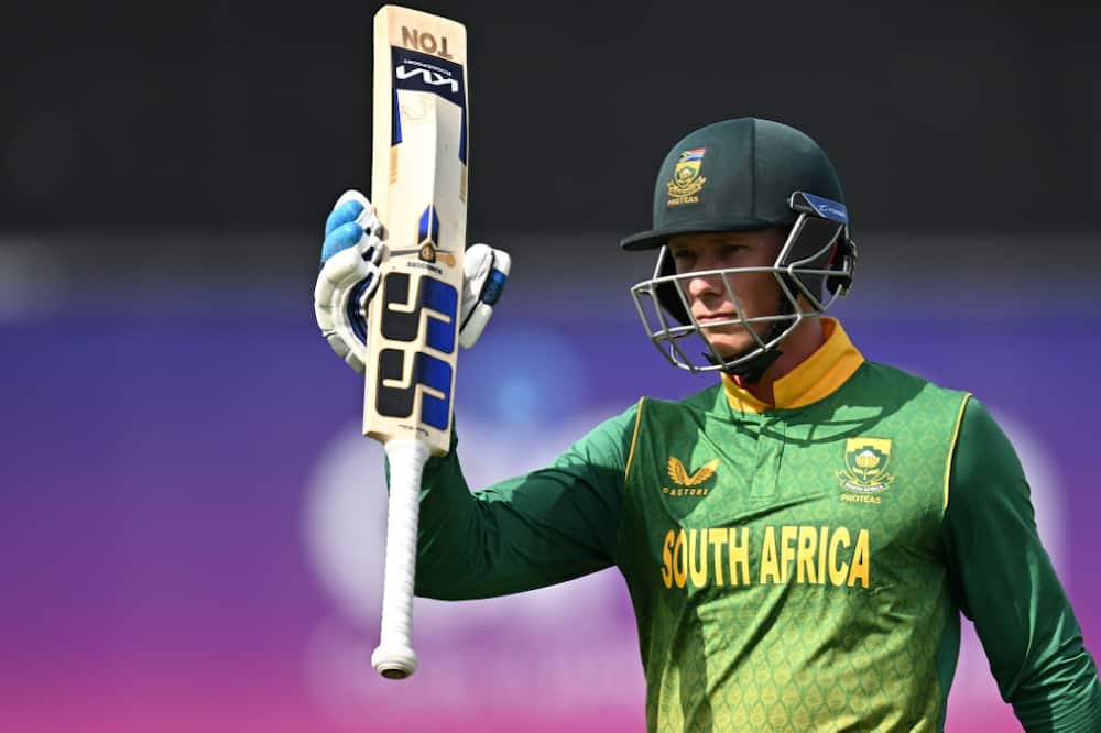 Ton-up - South Africa's Rassie van der Dussen made a career-best 133 in the 1st ODI against England