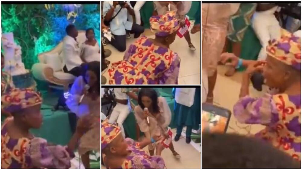 Who Gave her 'Something' to Drink: Reactions as Grandma Lights up wedding atmosphere with Dance Steps