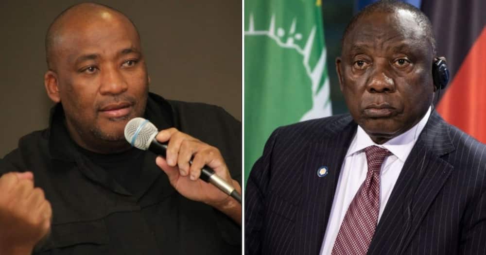 Gayton McKenzie calls President Cyril Ramaphosa out over loadshedding