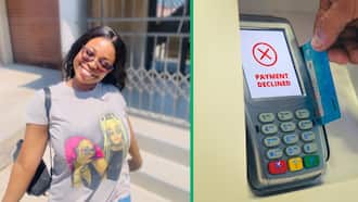 Broke woman left defeated as R70 transaction declines thanks to low balance on Capitec account