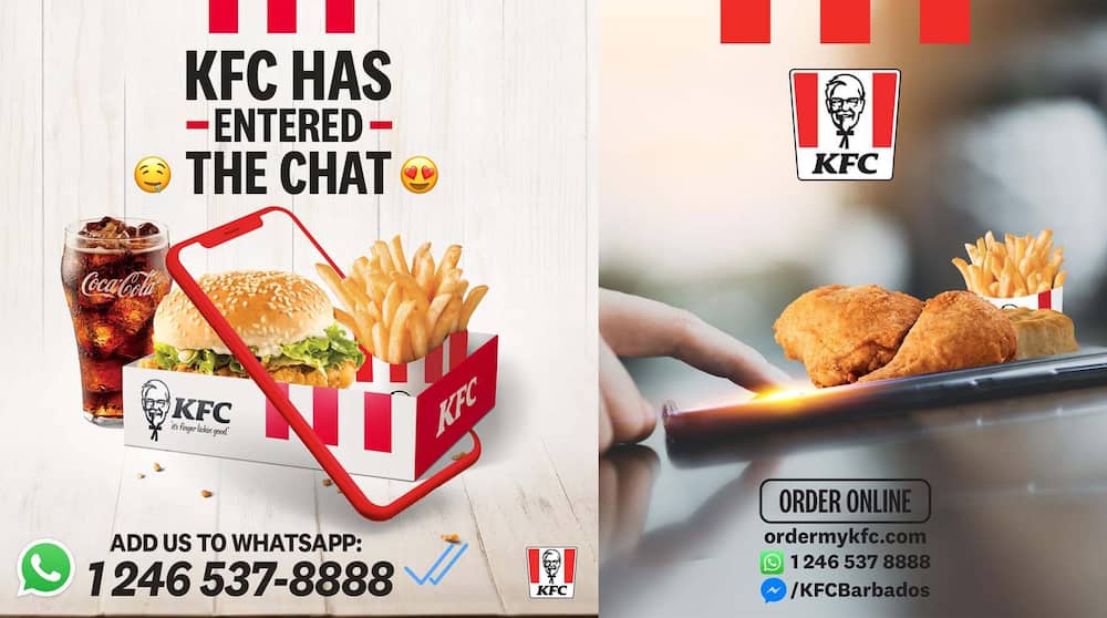 How do I order KFC in Barbados?