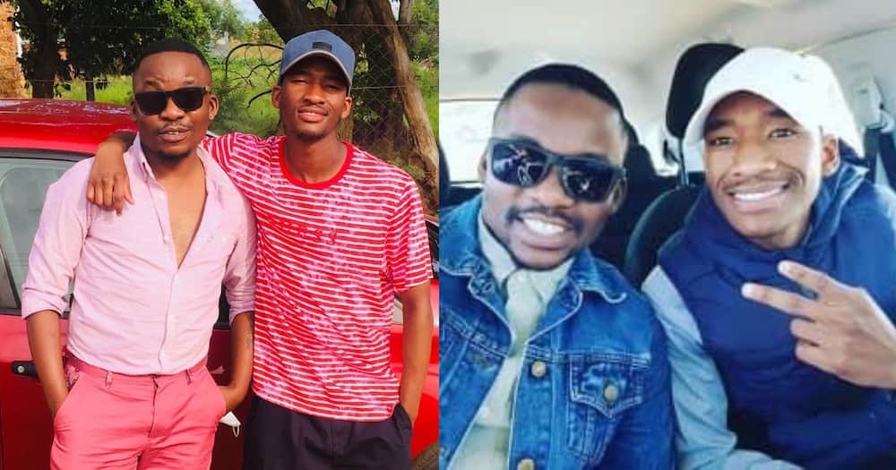 Dad celebrates son turning 21: "Your son or your little Bro"