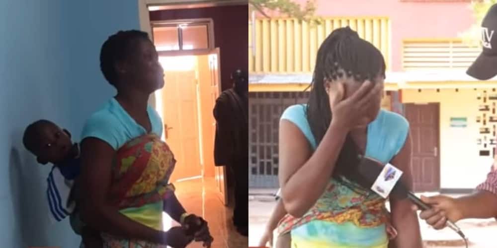pure water seller & mother of 4 surprised with own apartment & GHc 7,500 cash (Video)