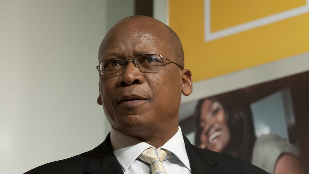 Former MTN CEO Sifiso Dabengwa at the announcement of the company's annual results in Johannesburg, South Africa on 7 March 2012.