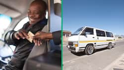 Innovative taxi driver has opened a tuckshop in his vehicle, SA impressed: God bless your hustle"