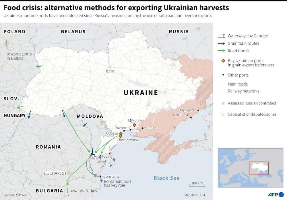 Food crisis: alternatives for exporting Ukrainian harvests
