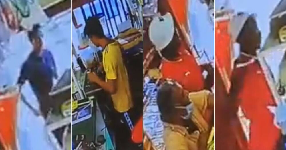 Thug Runs, Away, With Shop, Owner’s Cellphone, Seconds, SA Unhappy, Crime