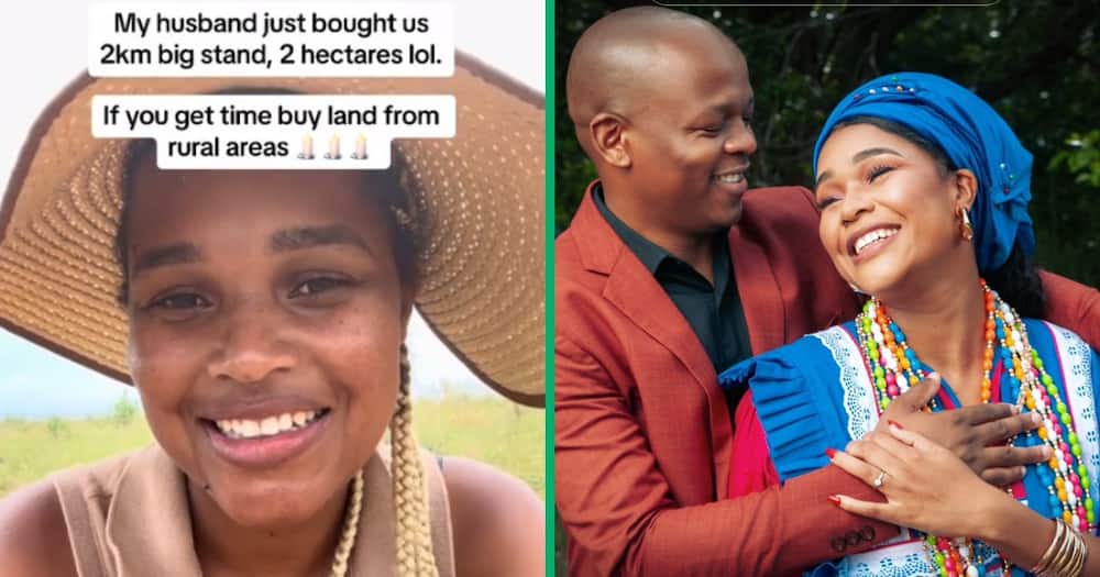 A Gauteng woman was excited after her husband bought land in the rural Limpopo.