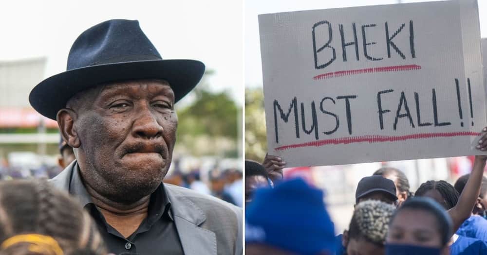 Opposition parties call for President Cyril Ramaphosa to fire Police Minister Bheki Cele