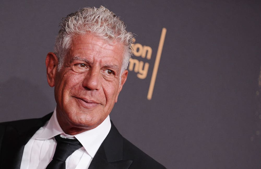 Why did Anthony Bourdain leave his first wife?