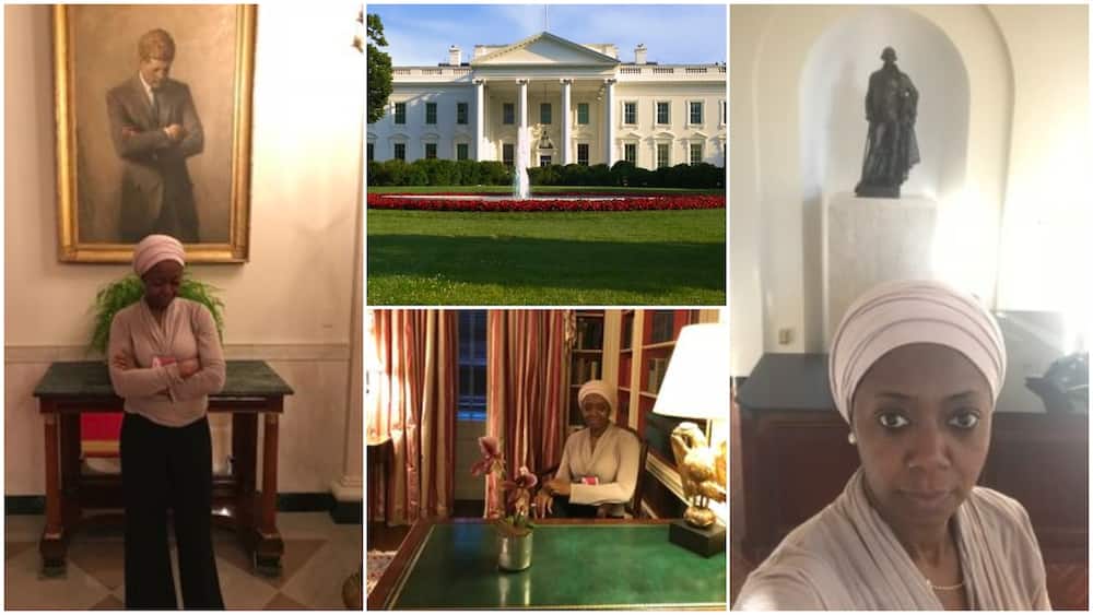 Nigerian woman shares experience of visiting White House during Trump administration, stirs reactions