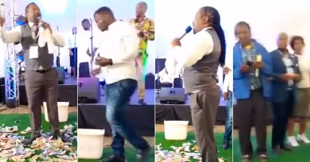 Local Pastor, Orders Church, Members to Hurry, and Pay R1000 Contribution