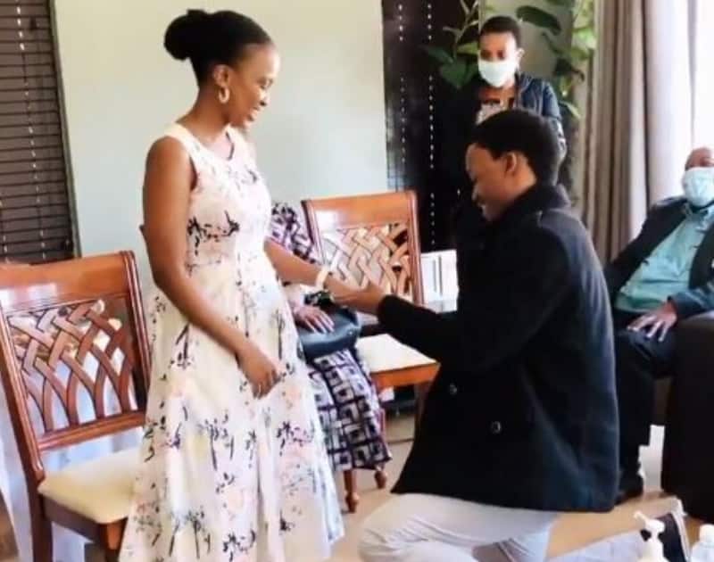 "Perfect Zulu proposal": Couple gets engaged in front of parents