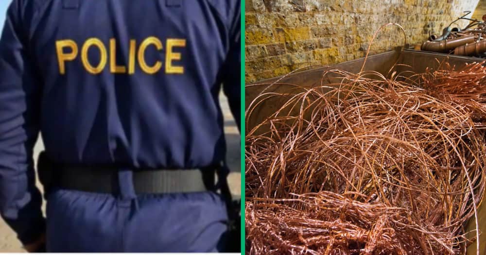R50 million worth of stolen copper recovered.