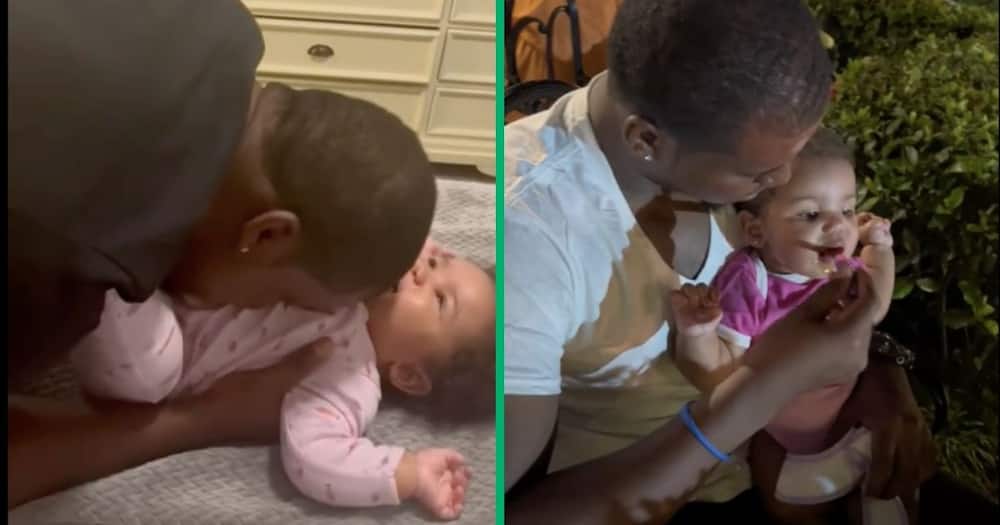 A man stepped up as a dad after impregnating his girlfriend