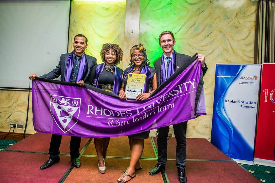 Does Rhodes University have online application fee?