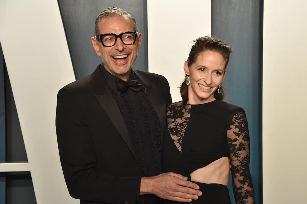 Jeff with wife Emilie attending the 2020 Vanity Fair Oscar Party at Wallis Annenberg Center for the Performing Arts on 9th February 2020