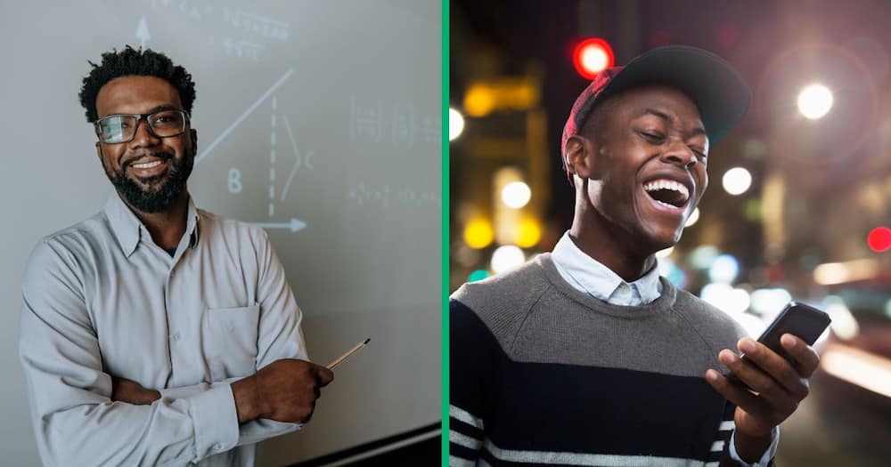 A maths teacher in Mzansi amused many people online in a TikTok video.