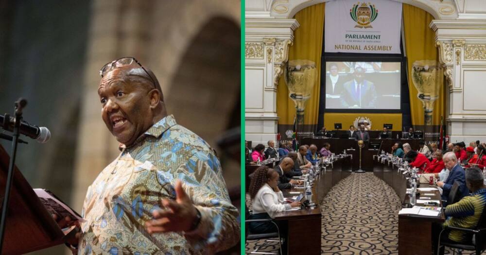 National Assembly Speaker Solomon Tsenoli turned down ATM leader Vuyo Zungula's request for a rand manipulation debate