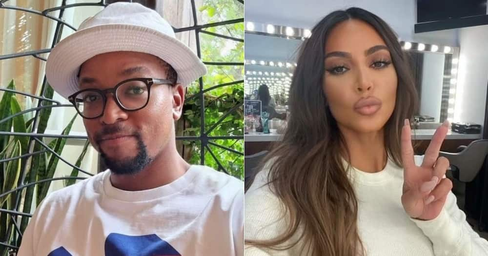 Maps Maponyane, Kim Kardashian, sudden celeb relationship