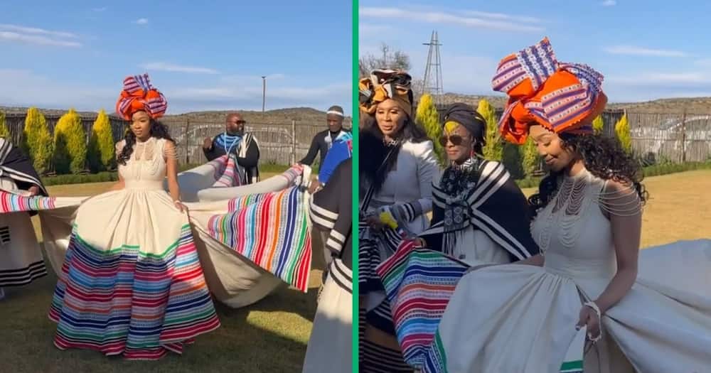 A beautiful Xhosa bride wowed Mzansi