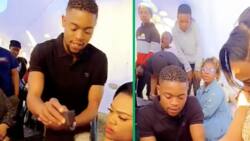 KZN woman’s face draws a blank when bae proposes to her, netizens crack up: “Blink if you need help”