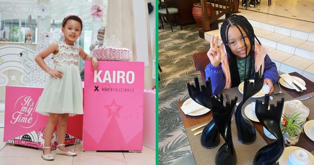 Kairo Forbes at her KairoXEra appearance, and after she collected AKA's post-humous MetroFM awards for 'Mass Country'.