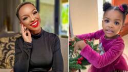 Nandi Madida celebrates daughter Nefertiti's 4th birthday by sharing a sweet picture post, SA gushes: "This is beautiful"