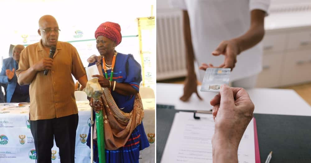 A 103-Year-Old gogo finally received her long-awaited ID from minister Motsoaledi.