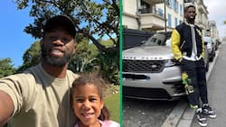 Springboks captain Siya Kolisi and his daughter jam to Tyler ICU's song Mnike