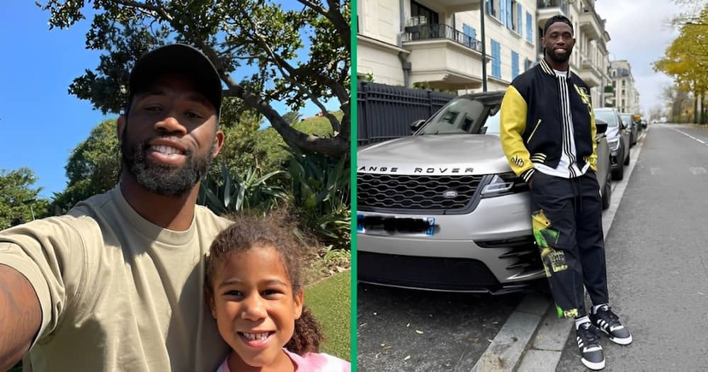 An Instagram video unveils Siya Kolisi and his daughter singing along to Tyler ICU's song.