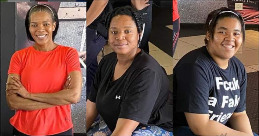 Connie Ferguson and her daughters start 2021 back in the gym