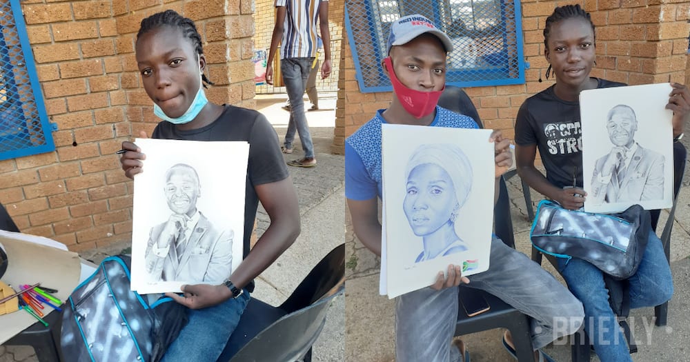 Village artist stuns South Africans with beautiful artwork