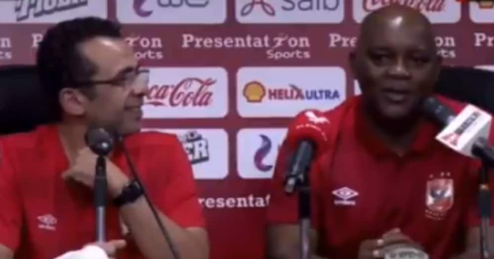 Al Ahly and Pitso Mosimane win the first game together