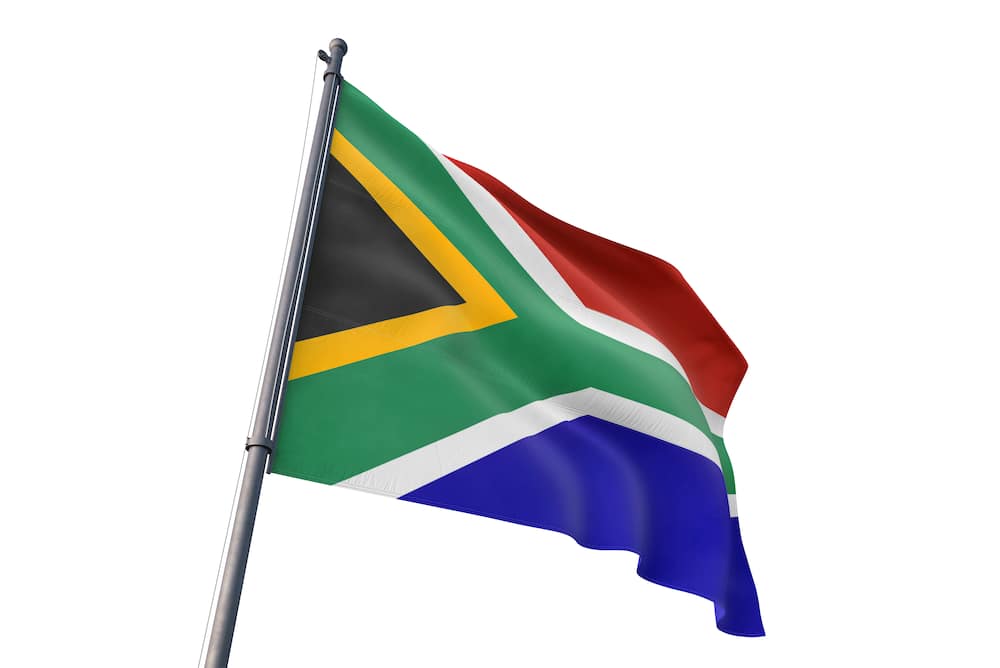 south african flag project