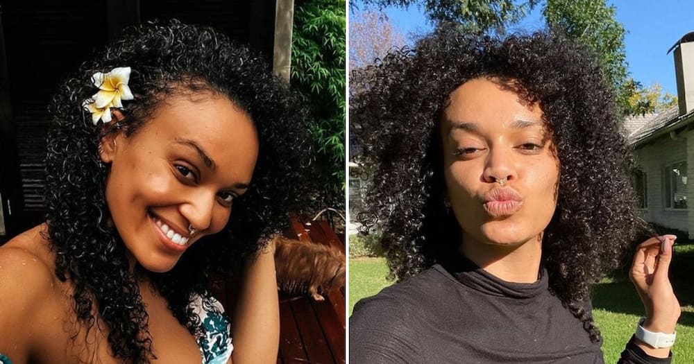 Pearl Thusi had to ride a horse in one of her movie roles