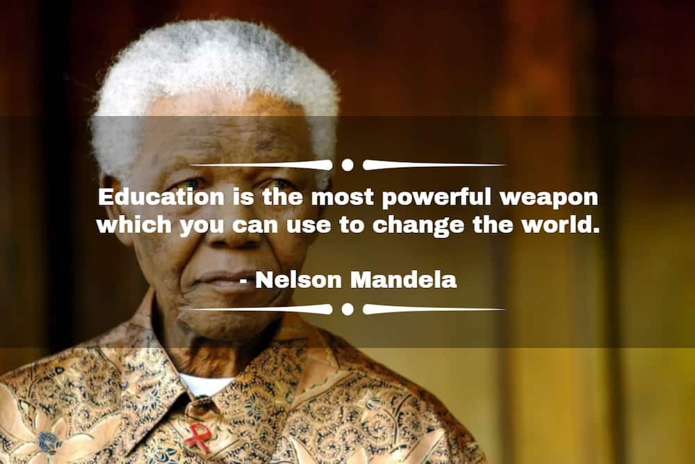 quotes by nelson mandela on education