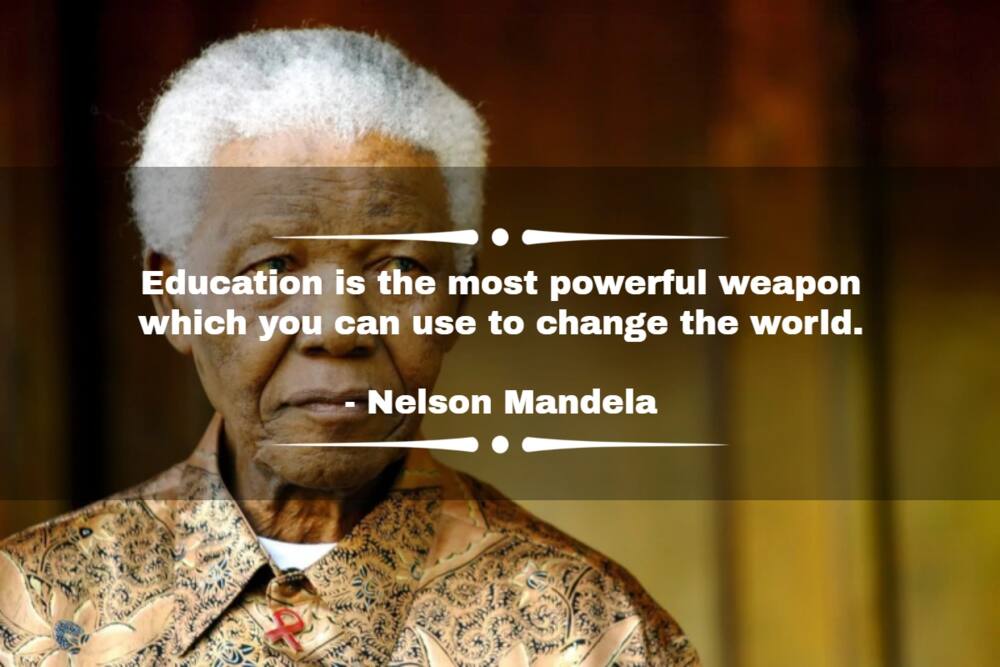 nelson mandela quotes education is the great engine of personal development